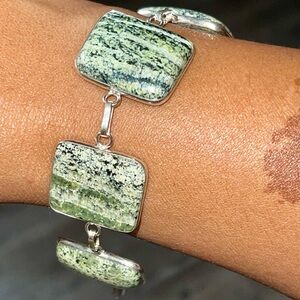 Chrysotile in Serpentine Bracelet 7”- 7 1/2”